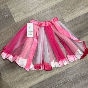 Dark Pink,White,& Light Pink Tutu by Victray
